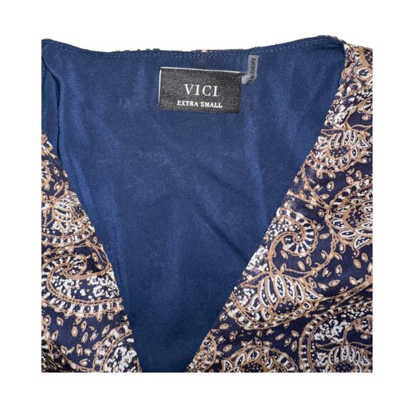 VICI Women's Boho Printed Blouse - Extra Small - Picture 3 of 4